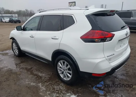 2020 Nissan Rogue Sv Fwd from USA, damaged, VIN KNMAT2MTXLP501050